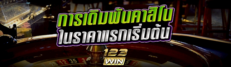 การเดิมพันคาสิโนในราคาแรกเริ่มต้น